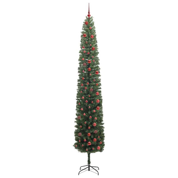 vidaXL Albero di Natale artificiale con 300 LED Verde 300 cm