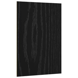 vidaXL Pannelli decorativi 12 pz Rovere Nero 21 x 30 x 0,27 cm