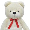 vidaXL Orsacchiotto di Peluche Bianco 170 cm
