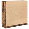 vidaXL Credenza con Cassetti Rovere Fumo 100,5x35x98,5cm in Truciolato