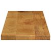 vidaXL Piano per Tavolo 70x20x3,8 cm Rettangolare Legno Massello Mango