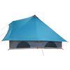 vidaXL Tenda Tipi con tetto Blu 358 x 296 x 258 cm taffetà