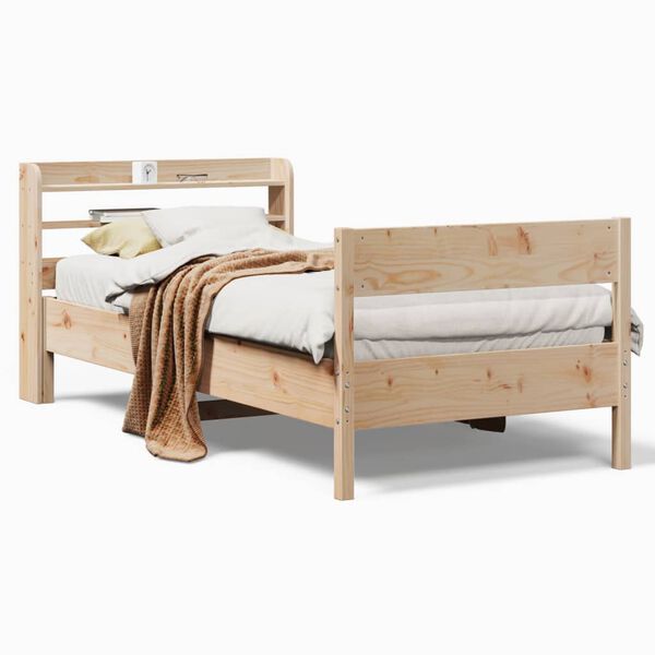 vidaXL Letto senza Materasso 90x190 cm in Legno Massello di Pino