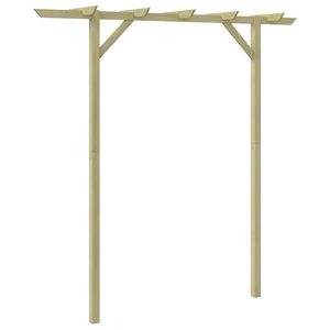 vidaXL Pergolato da Giardino 205x40x203 cm in Legno