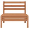 vidaXL Set Salotto da Giardino 8pz Marrone Ambra Legno Massello Pino