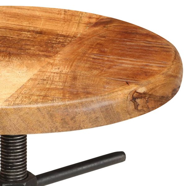 vidaXL Sgabelli da Bar 2 pz in Legno Massello di Mango