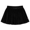 vidaXL Gonna Plissettata da Bambina con Lurex Nero 116