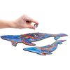UNIDRAGON Puzzle in Legno 172 pz Milky Whales Medio 33x20 cm