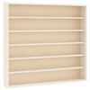 vidaXL Teca da Collezione in Legno con 6 Ripiani 60x8,5x55 cm