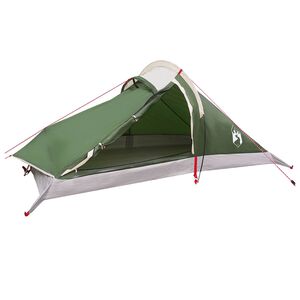vidaXL Tenda da backpacking 4 persona Verde