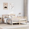 vidaXL Letto senza Materasso 120x190 cm in Legno Massello di Pino