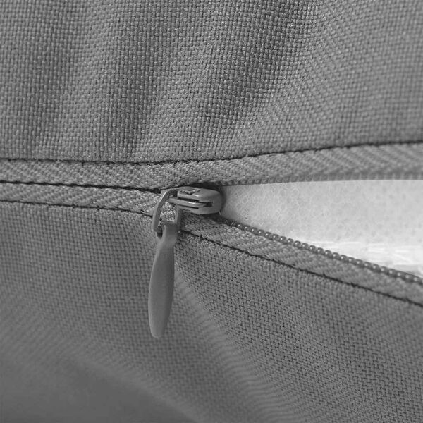 vidaXL Cuscini da Esterno 2 pz 60x40 cm Grigi