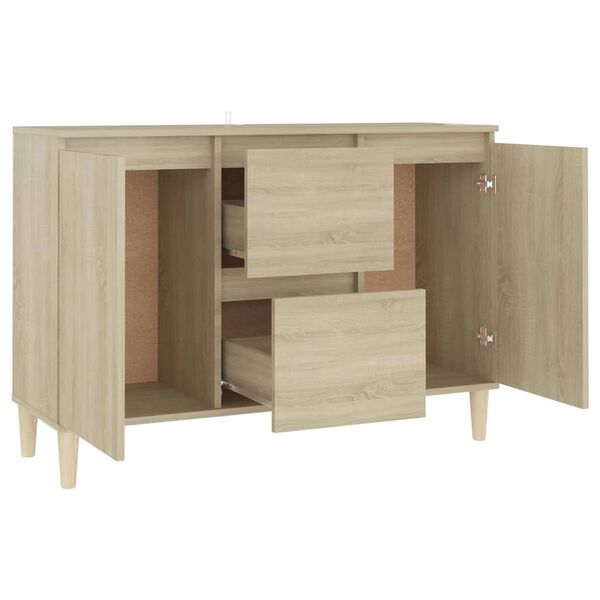 vidaXL Credenza Rovere Sonoma 101x35x70 cm in Legno Multistrato