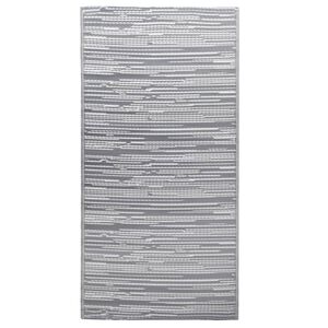vidaXL Tappeto da Esterni ARAKIL Grigio 190x290 cm in PP