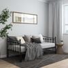 vidaXL Telaio Divano Letto Estraibile Nero in Metallo 90x200 cm