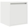 vidaXL Comodino a Muro Bianco 38x34x40 cm