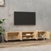 vidaXL Mobile TV Rovere Sonoma 180x31,5x40 cm Legno ingegnerizzato
