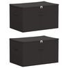 vidaXL Scatola di Stoccaggio 2 pz Tessuto non tessuto 60 x 43 x 35 cm