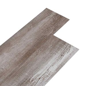 vidaXL Tavole per Pavimenti Legno marrone opaco 5,02 m&sup2; 36 pz PVC