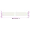 vidaXL Tenda da Sole Laterale Retrattile Crema 220x1200 cm