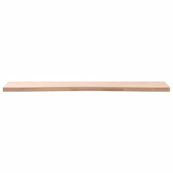 vidaXL Piano per Scrivania 100x(45-50)x2,5 cm Legno Massello di Faggio