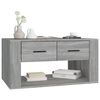 vidaXL Tavolino da Salotto Grigio Sonoma 80x50x40 cm Legno Multistrato