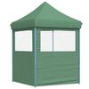 vidaXL Tenda Party Verde 200 x 200 x 306 cm Tessuto Oxford