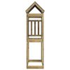 vidaXL Torre da Gioco Marrone Legno Impregnato Solido