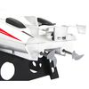 JAMARA Motoscafo RC Capter Bianco e Rosso da 2,4 GHz