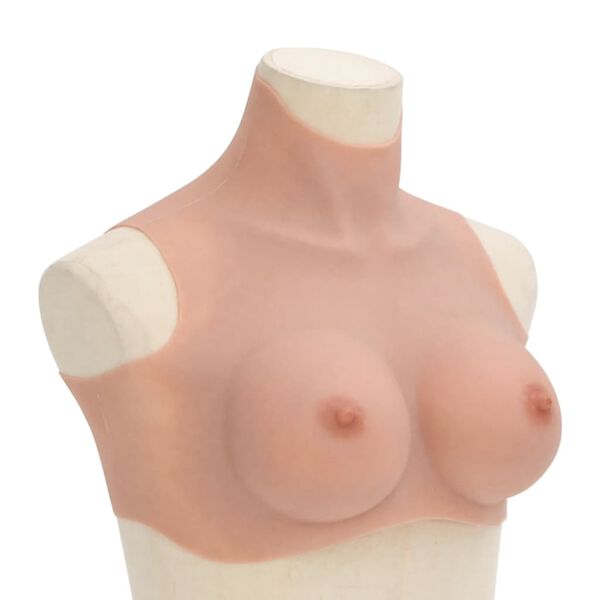 vidaXL Corpetto in Silicone Naturale Coppa D
