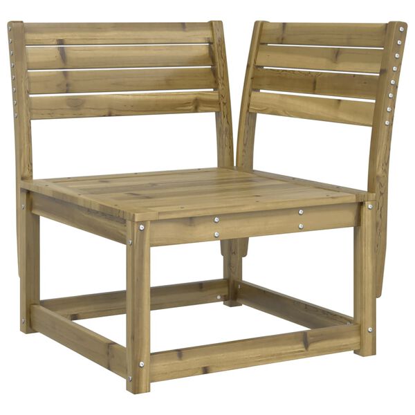 vidaXL Set Salotto da Giardino 5 pz in Legno Impregnato di Pino