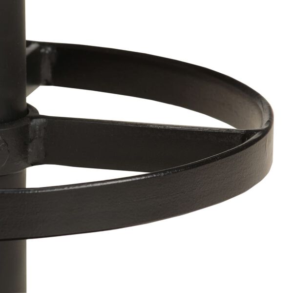 vidaXL Sedie da Bar 2 pz in Vera Pelle