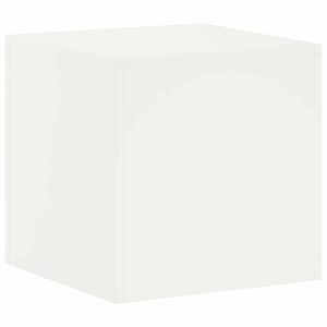 vidaXL Supporto per piante Bianco 40 x 40 x 40 cm Acciaio