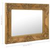 vidaXL Specchio da Parete Stile Barocco 50x40 cm Oro