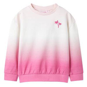 vidaXL Felpa da Bambina Rosa Chiaro 116