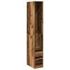 vidaXL Armadio Legno Antico 30x50x200 cm in Legno Multistrato