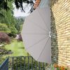 vidaXL Tenda Laterale per Terrazza Pieghevole Crema 160 cm