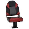 vidaXL Set Sedile da Barca Pieghevole 2pz con Schienale Alto
