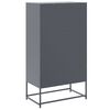 vidaXL Credenza Antracite 68,5x38,5x123,5 cm in Acciaio