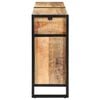 vidaXL Credenza 172x35x80 cm in Legno Massello di Mango