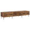 vidaXL Mobile TV 150 x 36 x 30 cm Legno vecchio Legno ingegnerizzato