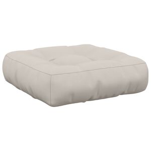 vidaXL Cuscino per Sedia in Unico Pezzo VIANEN 100% Poliestere Bianco