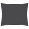 vidaXL Parasole a Vela Oxford Rettangolare 3x4 m Antracite