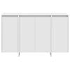 vidaXL Credenza Bianco 120 x 41 x 75 cm Legno multistrato