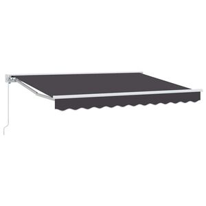 vidaXL Struttura della tenda Antracite 250 x 200 cm