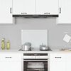 vidaXL Paraschizzi per Cucina Trasparente 70x50 cm in Vetro Temperato