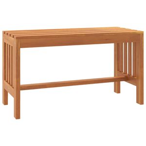vidaXL Panca da Giardino 80 cm Legno Massello di Eucalipto