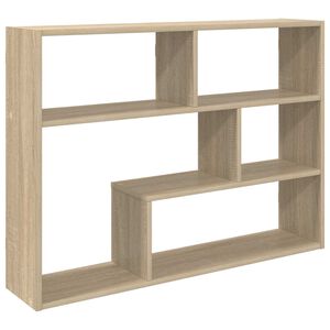 vidaXL Scaffale da parete A parete Rovere Sonoma 95 x 20 x 69,5 cm