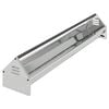 vidaXL Mangiatoia per polli Argento 108 x 20,5 x 20 cm 5 kg