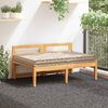vidaXL Cuscino per Pallet e Pavimento in Cotone 120x80x10 cm Beige